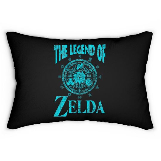 The legend Of Zelda Logo Lumbar Pillows