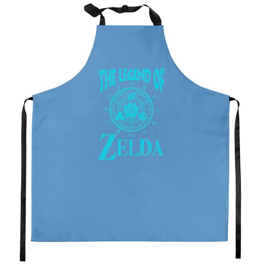 The legend Of Zelda Logo Kitchen Aprons