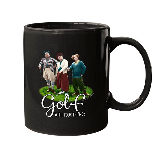The Three Stooges Golf With Your Friends Mugs