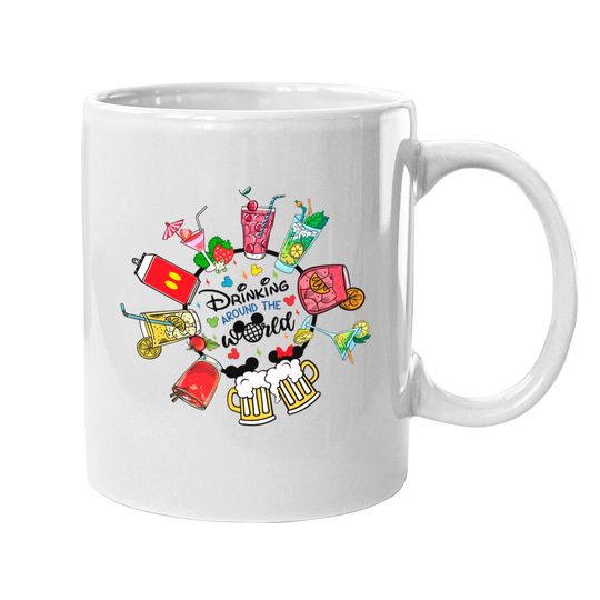 Drinking around the World, Snacking around the world, Disney Epcot Mugs