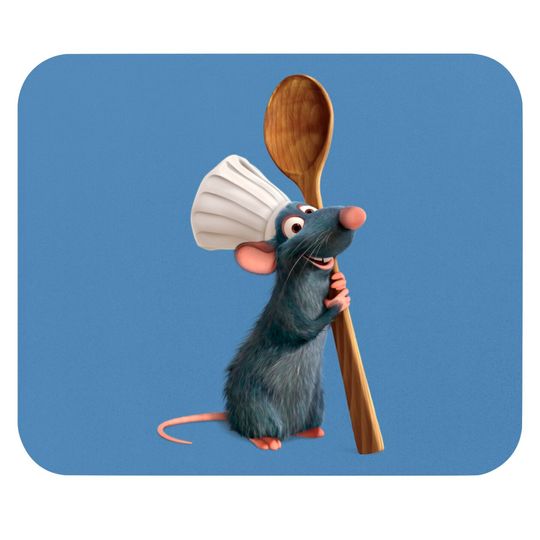 Disney Pixar Ratatouille Chef Remy with Spoon Mouse Pads