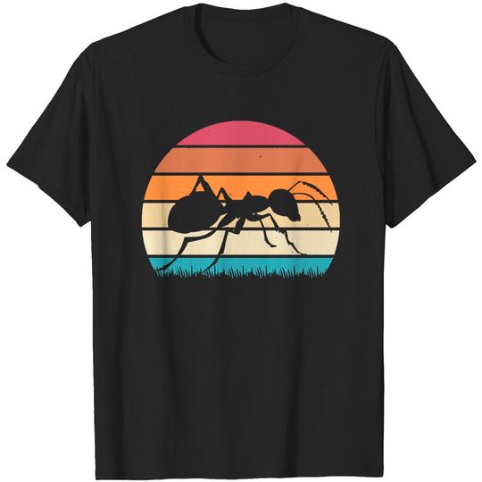 Ant Lover Ant Shirt, Retro Vintage Ant Animal Lover T-Shirts