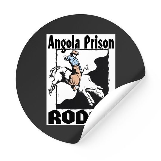 Angola Prison Rodeo Bull Rider Stickers