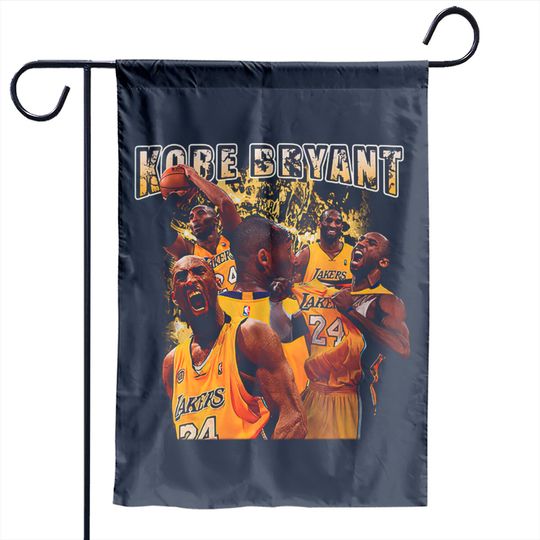 Kobe Bryant Garden Flags