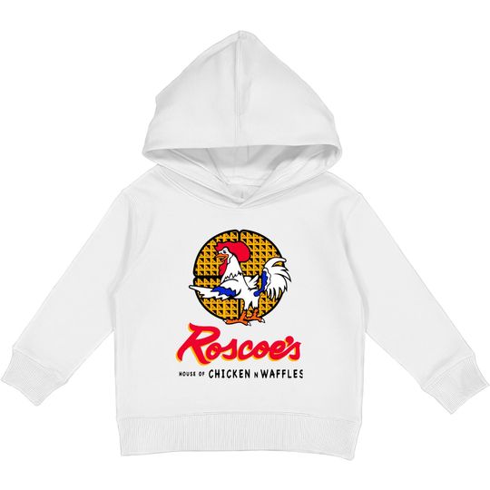 Roscoe;s House of Chicken Waffles - Roscoes House Of Chicken Waffles - Kids Pullover Hoodies