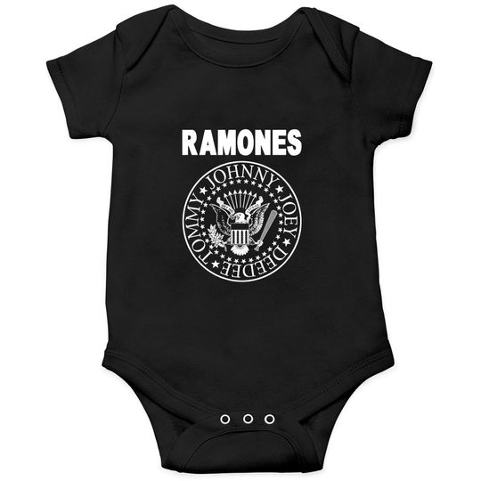 The Ramones Seal Logo Rock Punk Heavy Metal Onesie Onesie