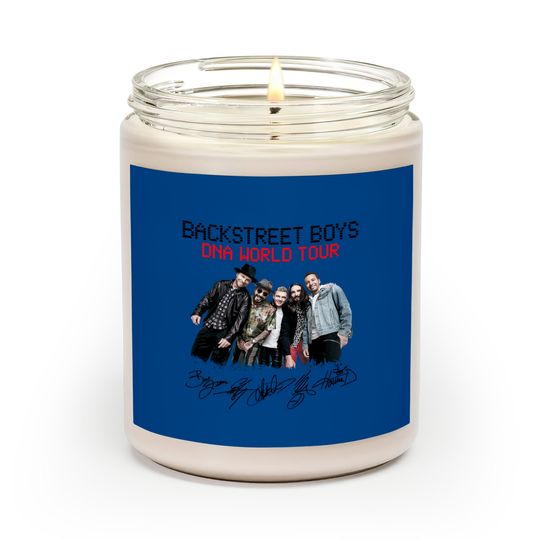 Backstreet Boys Fan Art Scented Candles