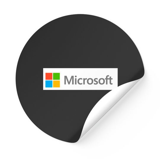 Microsoft logo current Stickers