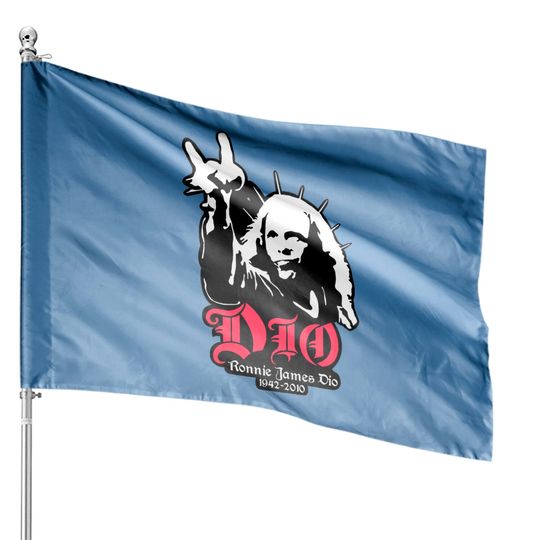 Ronnie James Dio House Flag Classic Guys Unisex House Flag House Flag House Flag Classic House Flags