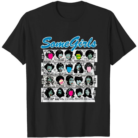 The Rolling Stones Unisex T-Shirt: Some Girls Album