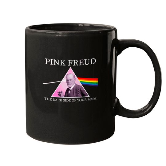 Psychology Freud Pink Dark Side Of The Mom Freudia Mugs