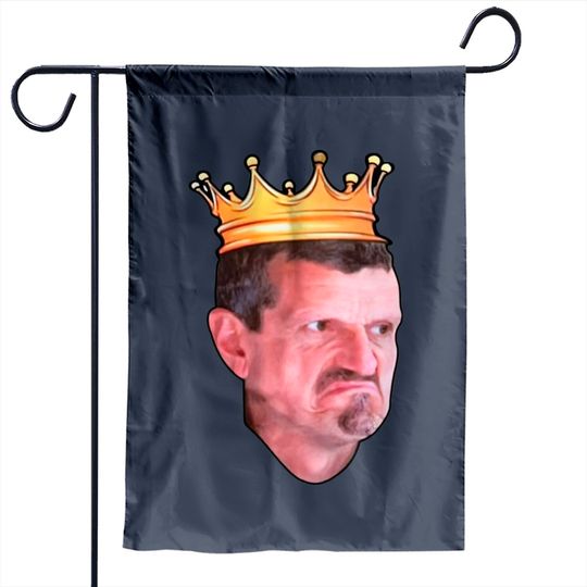 Guenther King F1 Hass Racing Garden Flags
