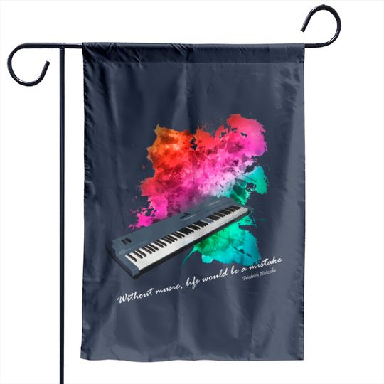 keyboard instrument piano Garden Flags