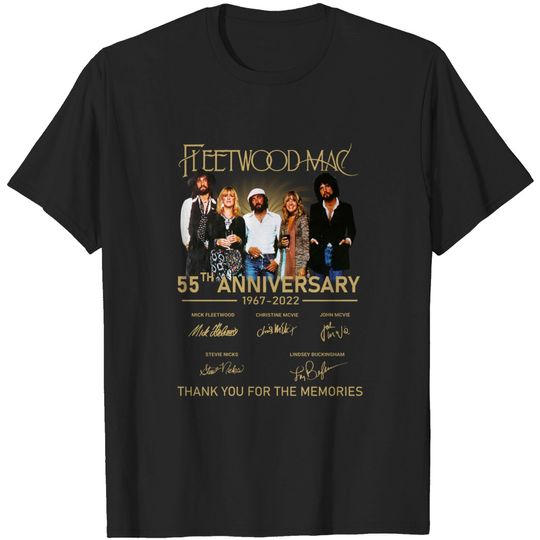 Fleetwood Mac 55th Anniversary T-Shirt