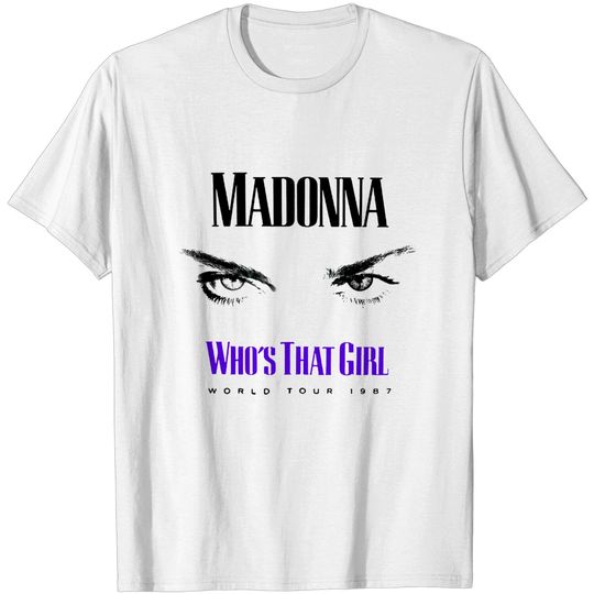 Madonna Who's That Girl T-Shirt, Madonna Queen Of POP Shirt, Madonna Shirt Gift For Fan, Madonna Vintage Shirt