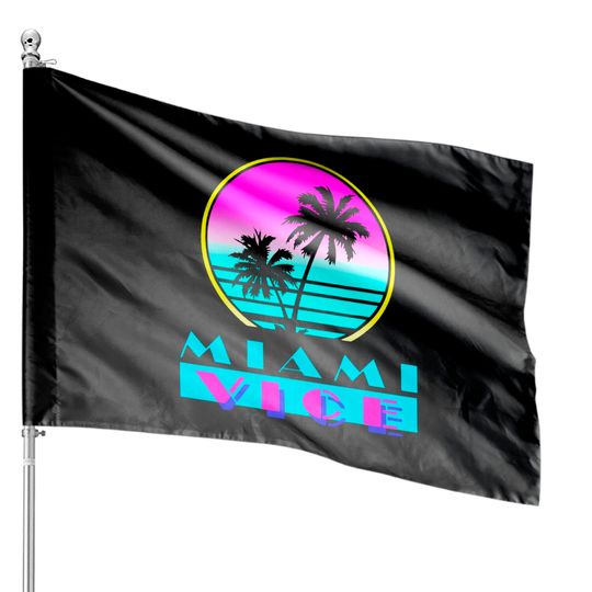 Men's House Flags Miami Vice