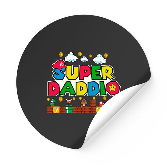 Super Daddio Stickers