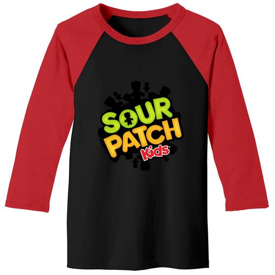 Sour Patch Kids Candy Logo Gift Tee Baseball Tees