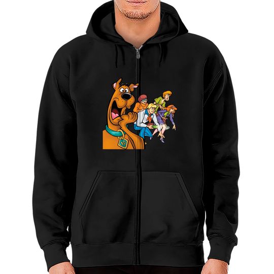 Scooby-Doo Zip Hoodies Gift Men Women Unisex Size S-5XL, Scooby Doo Shirt Cartoon Funny, Scoobydo Shirt
