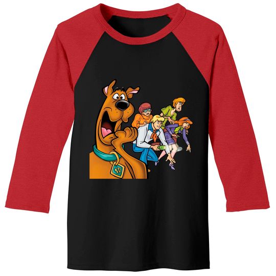 Scooby-Doo Baseball Tees Gift Men Women Unisex Size S-5XL, Scooby Doo Shirt Cartoon Funny, Scoobydo Shirt