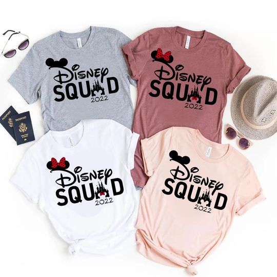 Disney Squad 2022 Shirt, Disney Matching Family  Shirt