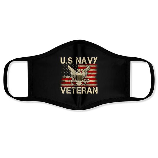 U.S. Navy Veteran - Navy Veteran - Face Masks