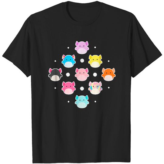 Squishmallows Axolotl Party T-Shirts