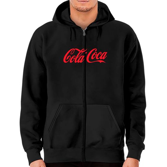 Cola Coca Zip Hoodies