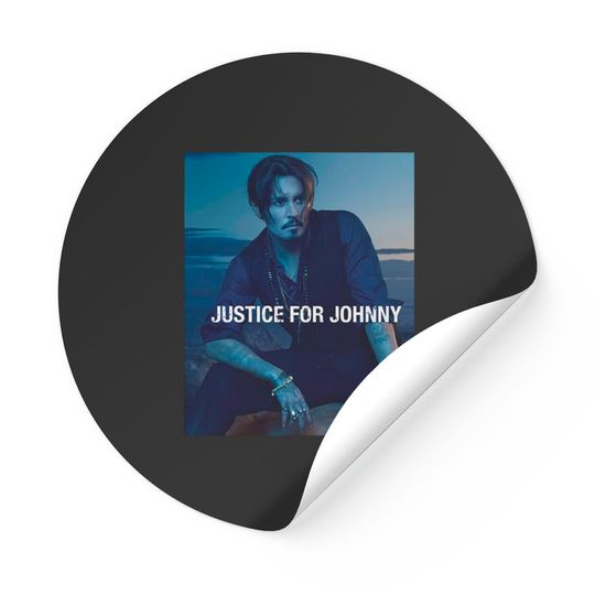 Justice For Johnny Depp Stickers, Johnny Depp Stickers
