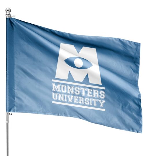 Monsters University (White) - Monsters Inc - House Flags