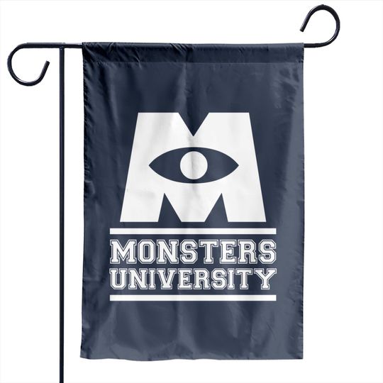 Monsters University (White) - Monsters Inc - Garden Flags