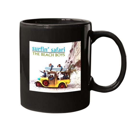 The Beach Boys Band Surfin' Safari Album Cover Mugs
