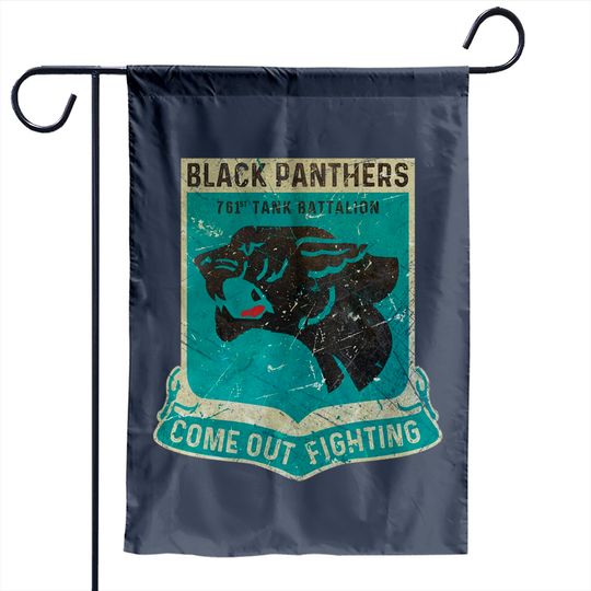 Black Panthers - 761 Tank Battalion - 761 Tank Battalion - Garden Flags
