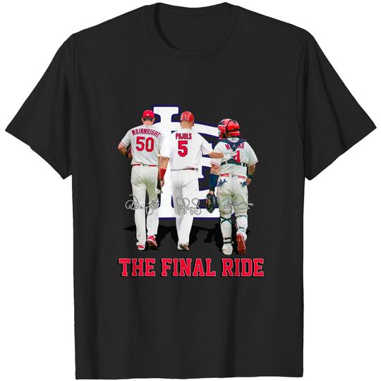 The Last Dance Cardinals Unisex Shirt, St. Louis Cardinal Tee, Molina Wainwright And Pujols The Final Ride