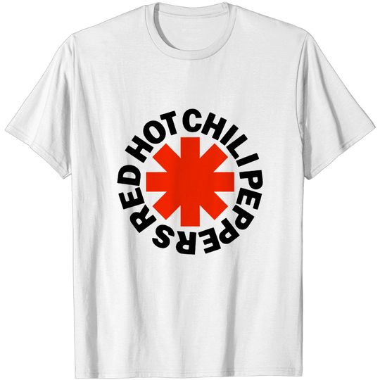 Red Hot Chili Peppers Unisex Tee: Red Asterisk