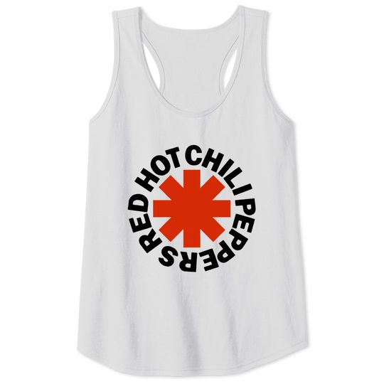 Red Hot Chili Peppers Unisex Tee: Red Asterisk
