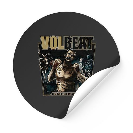 Volbeat Unisex Sticker: Seal the Deal