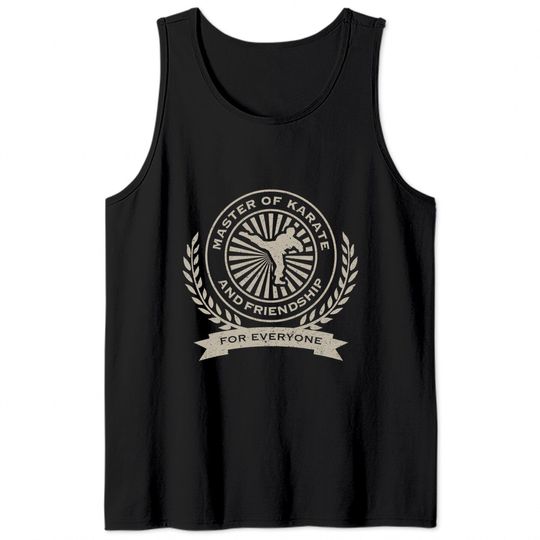 Master of Karate and Friendship - Dayman - Tank Tops