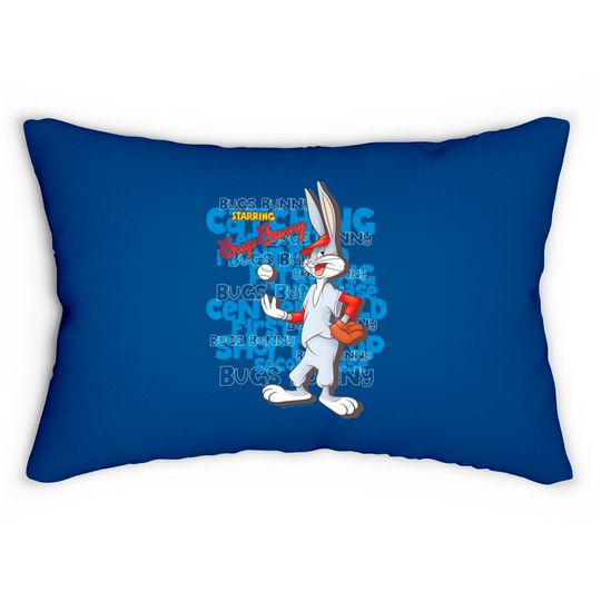 Bugs Bunny Baseball T Lumbar Pillows