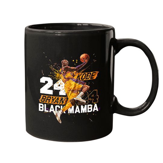 Thank You Kobe Bryant 24 LA Basketball Mugs