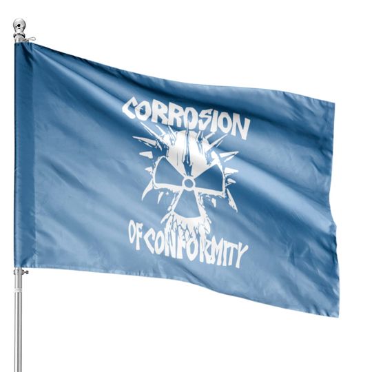 Corrosion Of Conformity Old School Logo House Flags