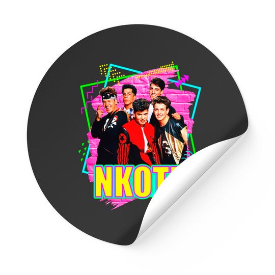 NK on The Block Tour 2022 Stickers