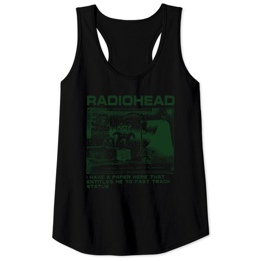 RADIOHEAD Vintage Tank Tops
