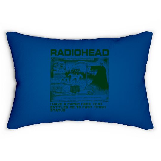 RADIOHEAD Vintage Lumbar Pillows
