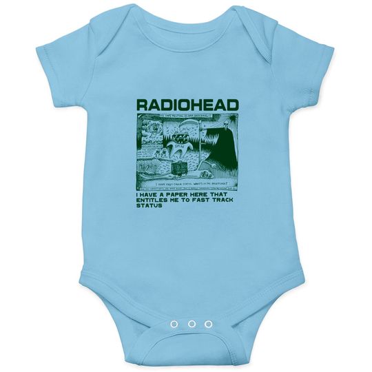 RADIOHEAD Vintage Onesies