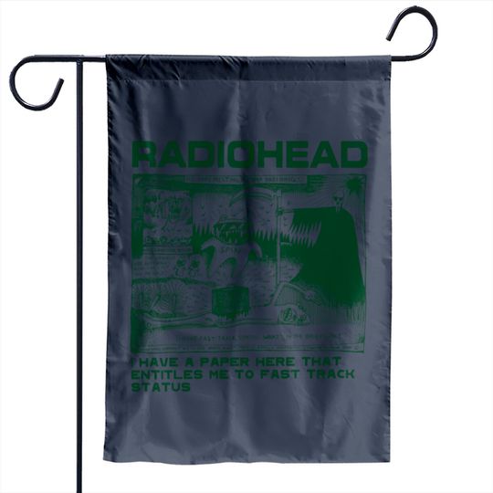 RADIOHEAD Vintage Garden Flags