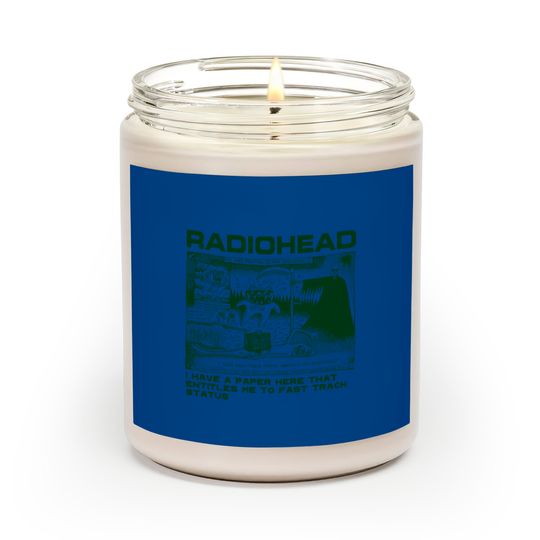 RADIOHEAD Vintage Scented Candles