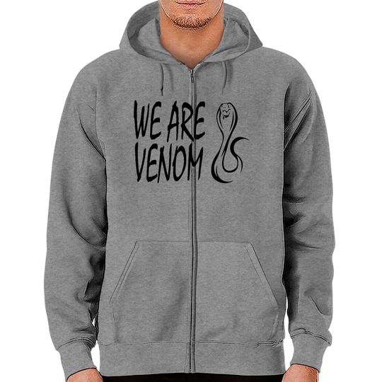 Venom Zip Hoodies