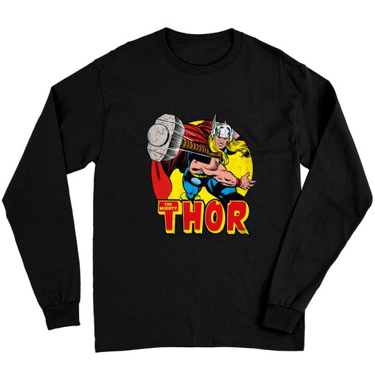 Marvel Mighty Thor Hammer Throw Long Sleeves
