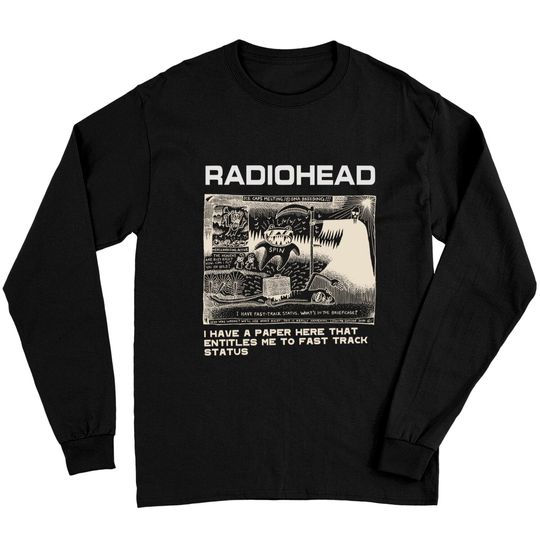 RADIOHEAD, Radiohead Long Sleeves